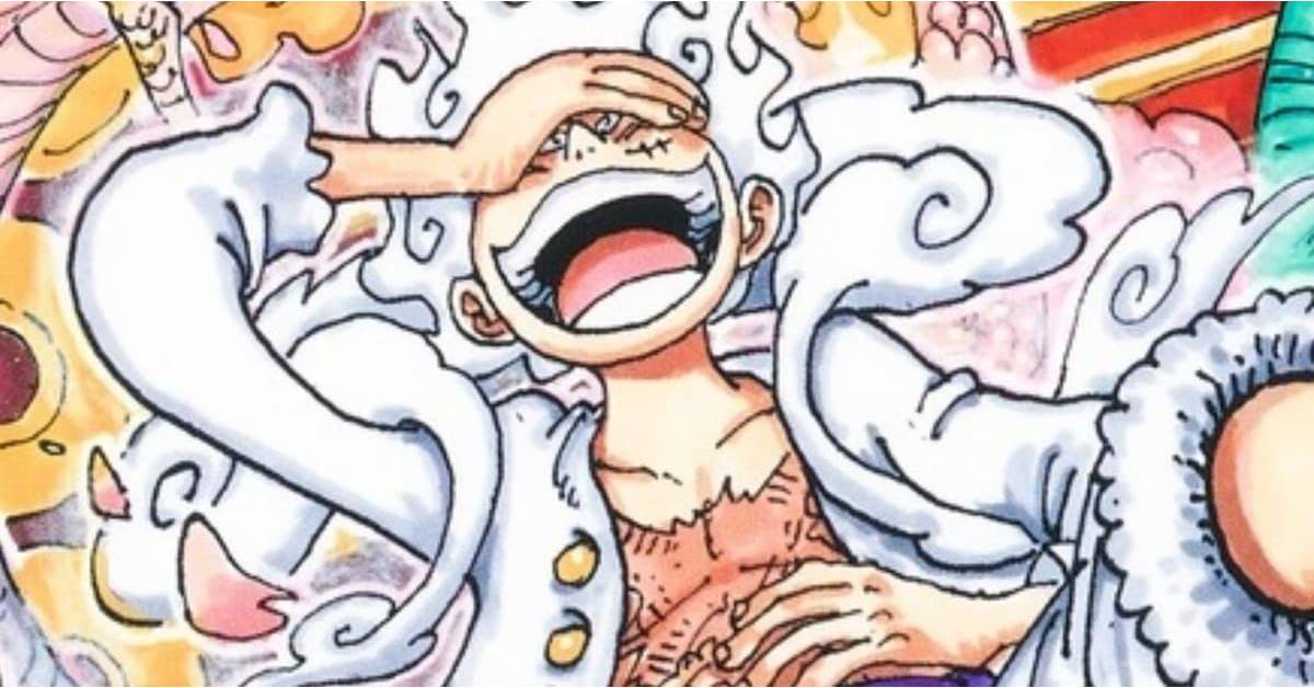 Artista recriar Gear 5 de Luffy em um campo gigante