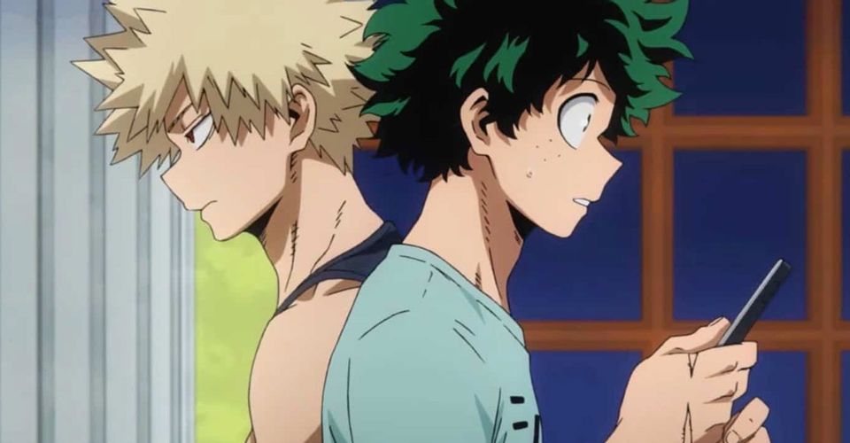 Deku e Bakugo são sucessores do All Might