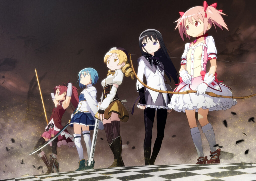 Animes de Viagem no Tempo madoka magica