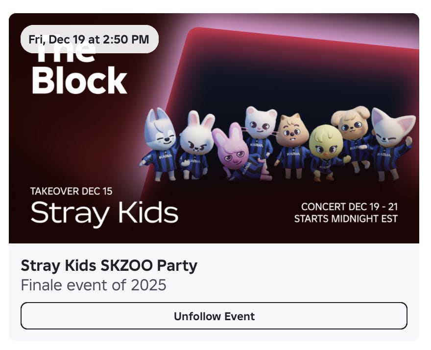 Stray Kids fará show virtual no Roblox